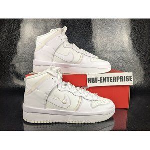 Nike Dunk High Up Summit White Sail Black Women's Size 12 Men's Size 10.5 NIB